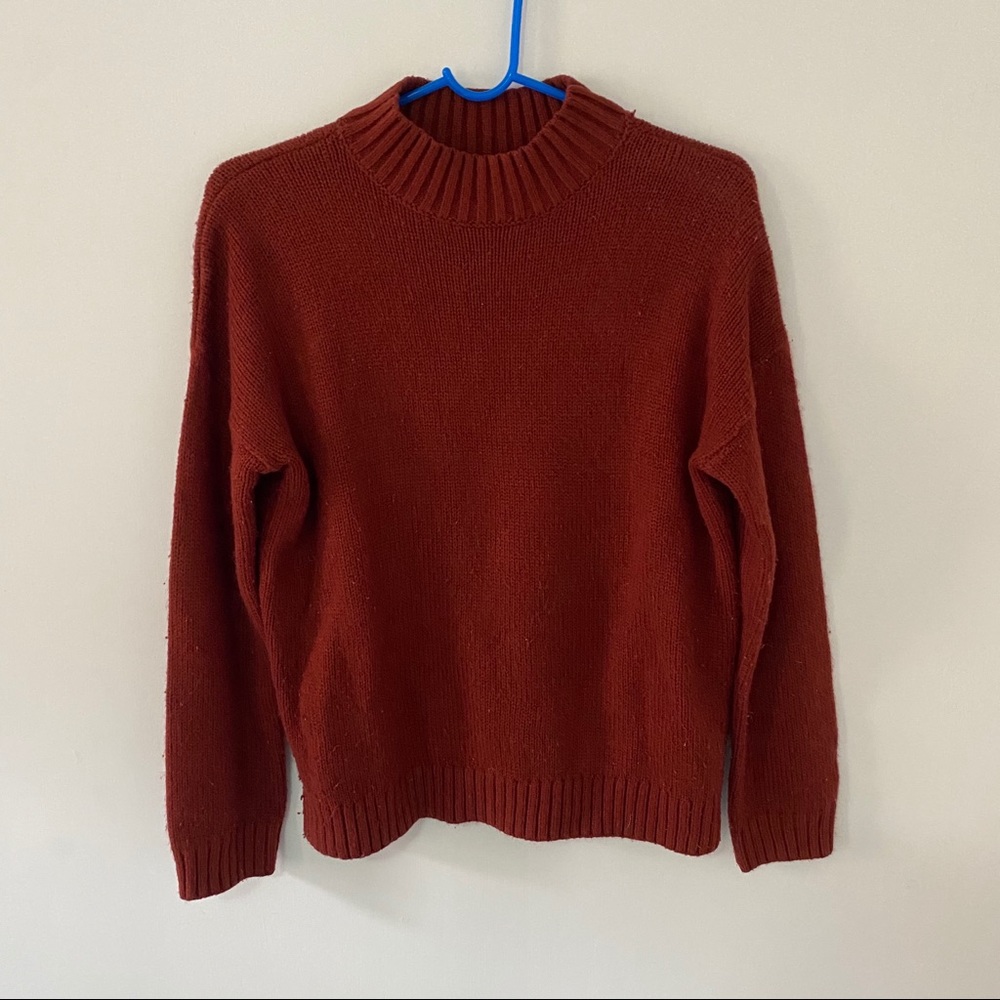 Forever 21 mockneck sweater